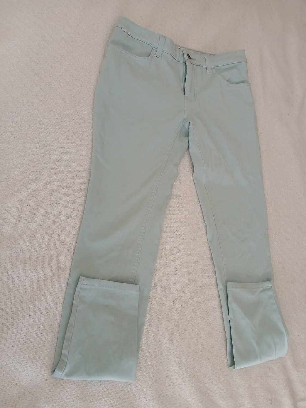 Dickies Light Mint Green Womens Stretch Pants